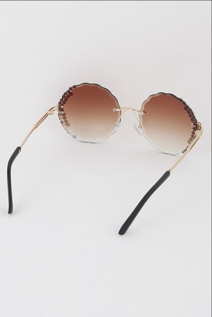 Glitz & Glam Jeweled Sunglasses - House of Dani.B